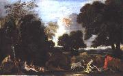Nicolas Poussin Paysage avec Junon et Argus oil painting reproduction
